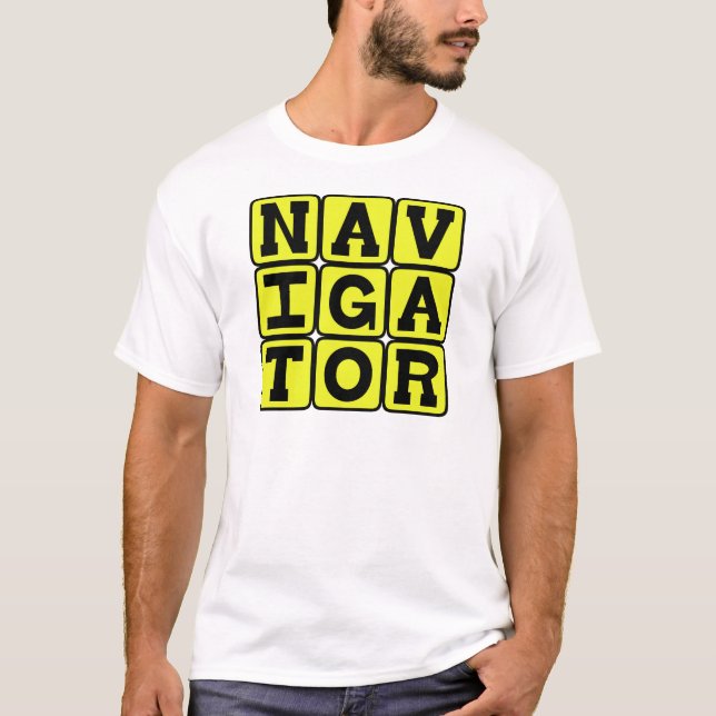 Navigator, Karta Master Tee Shirt (Framsida)