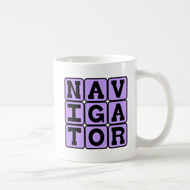 Navigatör, Kartmästare Kaffemugg (Höger)