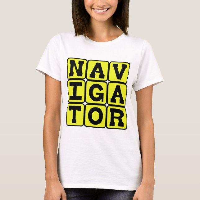 Navigatör, Kartmästare Tee (Framsida)