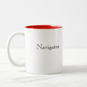 Navigatör Två-Tonad Mugg
