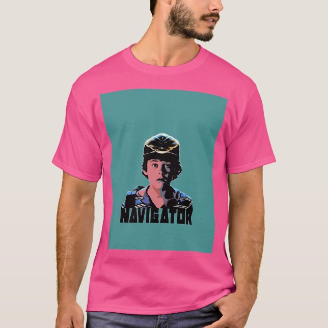 Navigatorflygning T Shirt (Framsida)