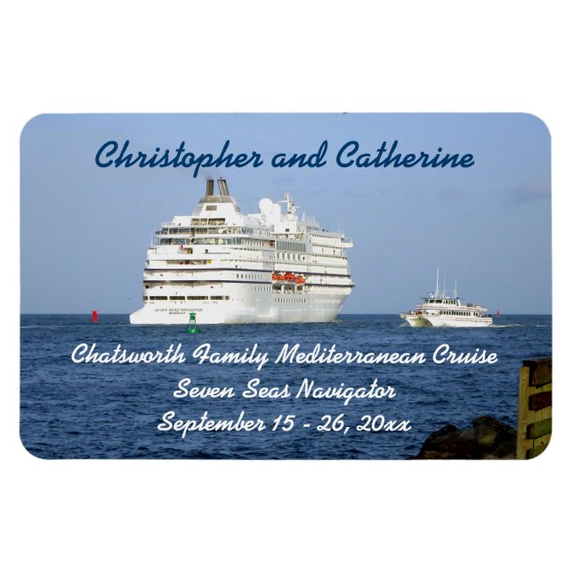 Navigera i dörrmarkören för havets vattenstånd magnet (Horisontell)