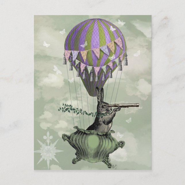 Navigera i kanin vykort (Framsida)