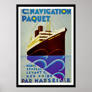 Navigering Paquet Poster