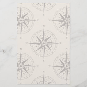 Navigeringskomplex Mönster Brevpapper