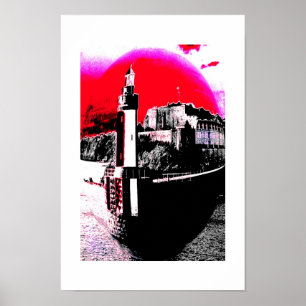 Navigeringsljus konst poster