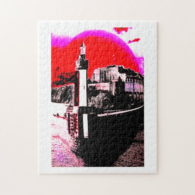 Navigeringsljus konst pussel (Vertikal)