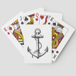 Navy Anchor Kortlek