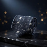 Navy Astronomy Telescopes Planets Stars Pattern Slips<br><div class="desc">Journey into the stars with this mesmerizing navy astronomy necktie that turns every outfit into a cosmic adventure! A beautiful hand-drawn pattern of elegant white telescopes on tripods, majestic ringed planets, twinkling stars, orbiting satellites, and subtle celestial details floats across a rich midnight navy background, evoking the quiet wonder of...</div>
