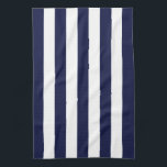 Navy Awning Rand Kökshandduk<br><div class="desc">Navy Awning Rand</div>