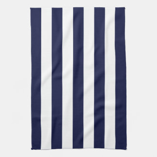 Navy Awning Rand Kökshandduk