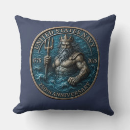 Navy Birthday Neptune Kudde