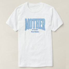 Navy + Blå Falsk Glitter MORMOR TILL BRUDGUMMEN T Shirt