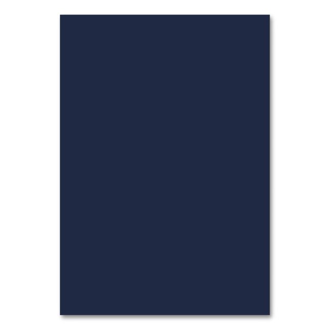 Navy Blue Bordsnummer (Framsidan)