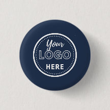 Navy Blue Business Promotional Corporate Logotyp