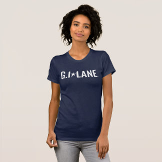 Navy Blue EMT Bella Canvas Bra Jersey T-Shirt