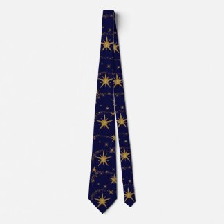 Navy Blue Gold Star Men's Wedding, Graduation Slips