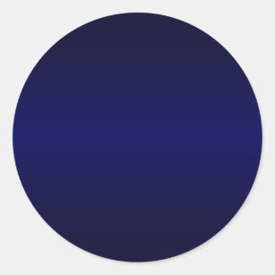 Navy Blue Gradient Bakgrund Runt Klistermärke