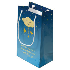 Navy Blue Guld Twinkle Little Star