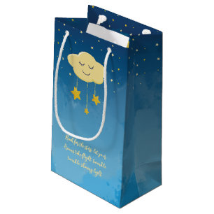 Navy Blue Guld Twinkle Little Star