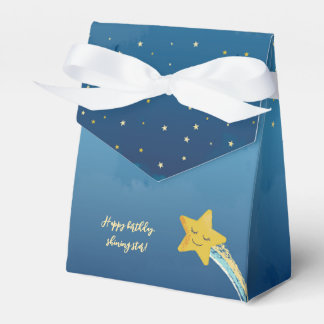 Navy Blue Guld Twinkle Little Star-favoritruta Presentaskar