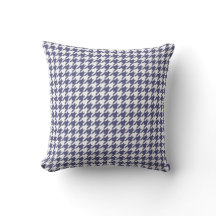 Navy Blue Houndstooth Mönster