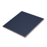 Navy Blue Kakelplatta<br><div class="desc">This dark shade of the world's most popular color was once called marine blue and has been used by the British Navy since the eighteenth century. Navy blue represents trust and stability and is less attention-seeking than lighter shades of blue. Navy blue is conservative and evokes feelings of tradition and...</div>