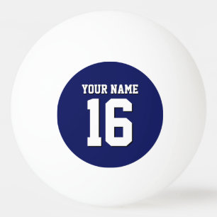Navy Blue Sports Jersey Team Jersey Pingisboll