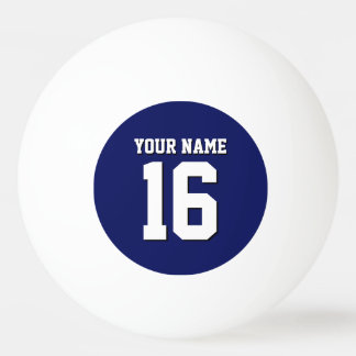 Navy Blue Sports Jersey Team Jersey Pingisboll