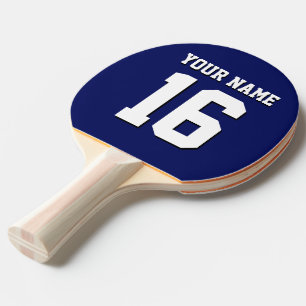 Navy Blue Sports Jersey Team Jersey Pingisracket