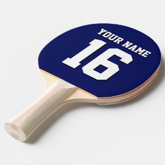 Navy Blue Sports Jersey Team Jersey Pingisracket
