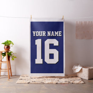 Navy Blue Sports Jersey Team Jersey Tyg