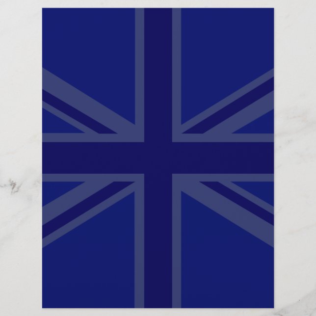 NAvy Blue Union Jack Decor (Framsida)