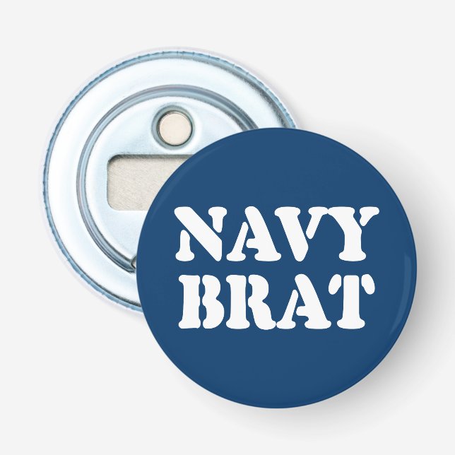 NAVY BRAT FLASKÖPPNARE (Framsidan)