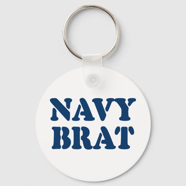 NAVY BRAT NYCKELRING (Framsida)