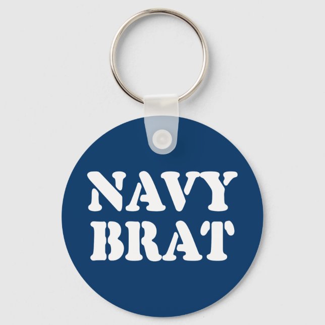 NAVY BRAT NYCKELRING (Framsida)