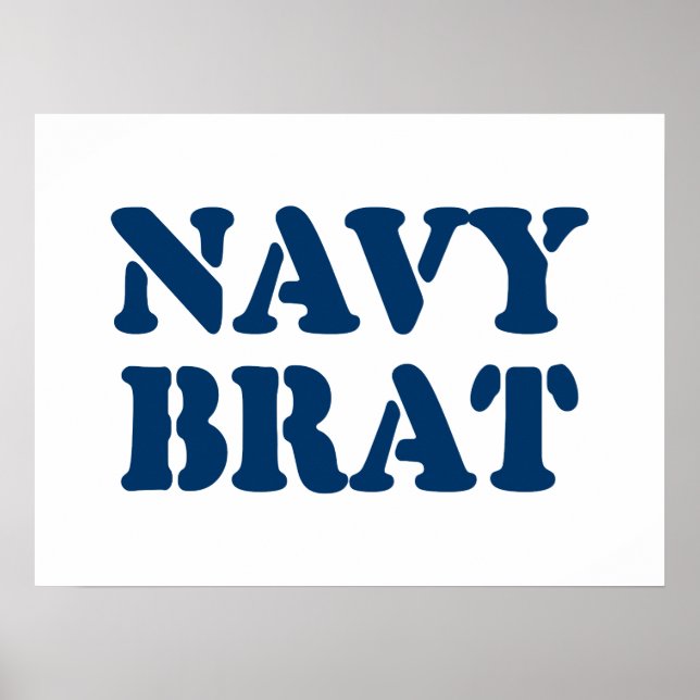 NAVY BRAT POSTER (Framsidan)