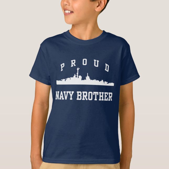 Navy Brother Tee (Framsida)