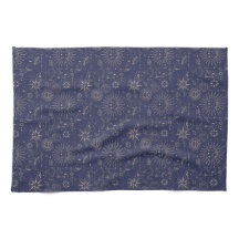 Navy Celestial mönster