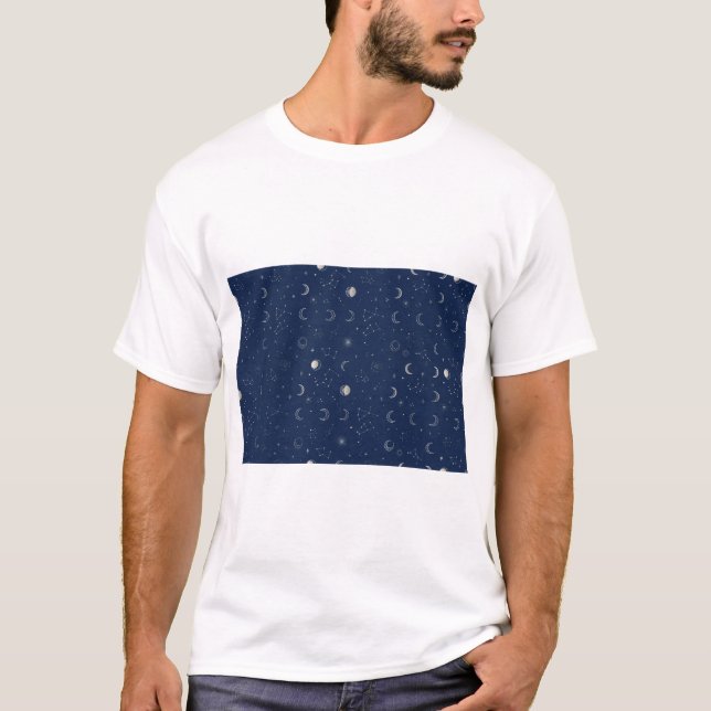 Navy Celestial T-Shirt (Framsida)