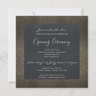 NAVY COPPER MOSAIC DOTS GRAND OPENENING CEREMONY INBJUDNINGAR