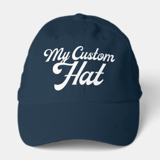 NAVY Custom X210P Performance Cap Blank #1 in Golf Keps