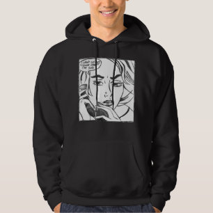 Navy elak Flickor Movie Band Beresh Model Hoodie