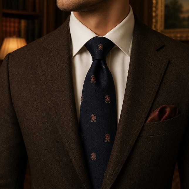 Navy Estate Crest Slip | Lyxiga Bröllop i gammal s Slips (Skapare uppladdad)