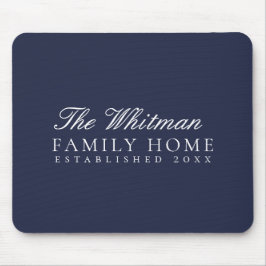 Navy Familj Hem Musmatta