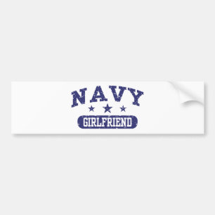 Navy Girlkompis Bildekal