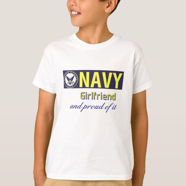 Navy Girlkompis T Shirt (Framsida)