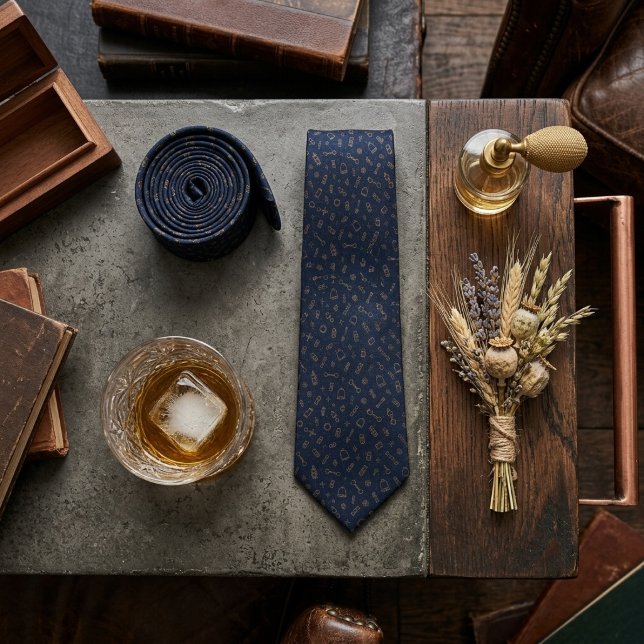 Navy Gold Equestrian Hårdvara Spridning Slips (Skapare uppladdad)