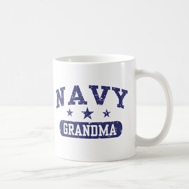 Navy Grandma Kaffemugg (Höger)