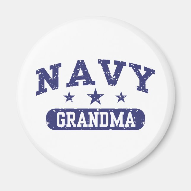 Navy Grandma Magnet (Framsidan)